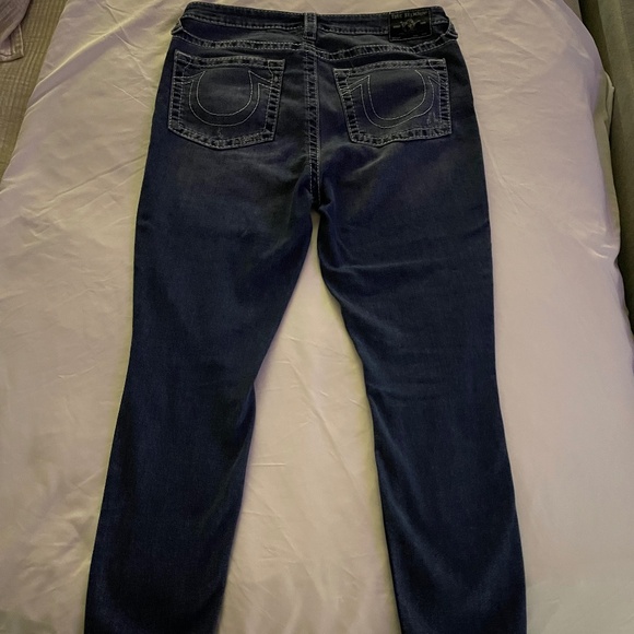 👖 True Religion Distressed Skinny/Slim Jeans size 33 👖 - Picture 5 of 11